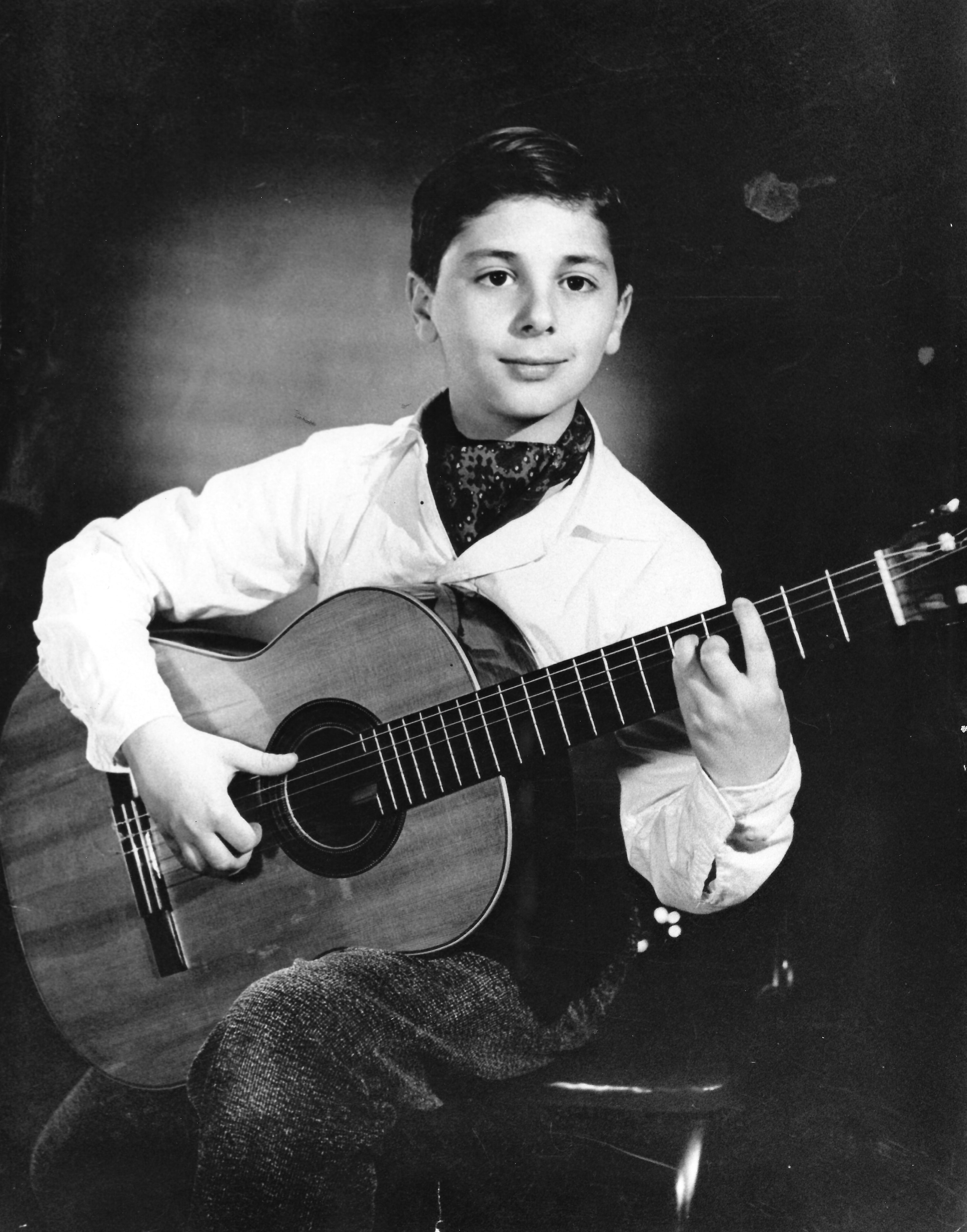 Age 11, Los Angeles, California.