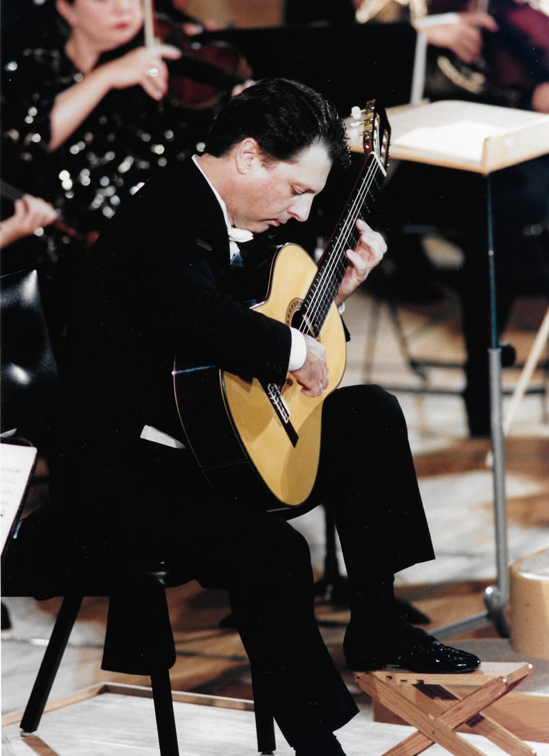 Performance in Honor of United Nations Day, October 1992, with conductor Rafael Frühbeck de Burgos and the Spanish National Orchestra