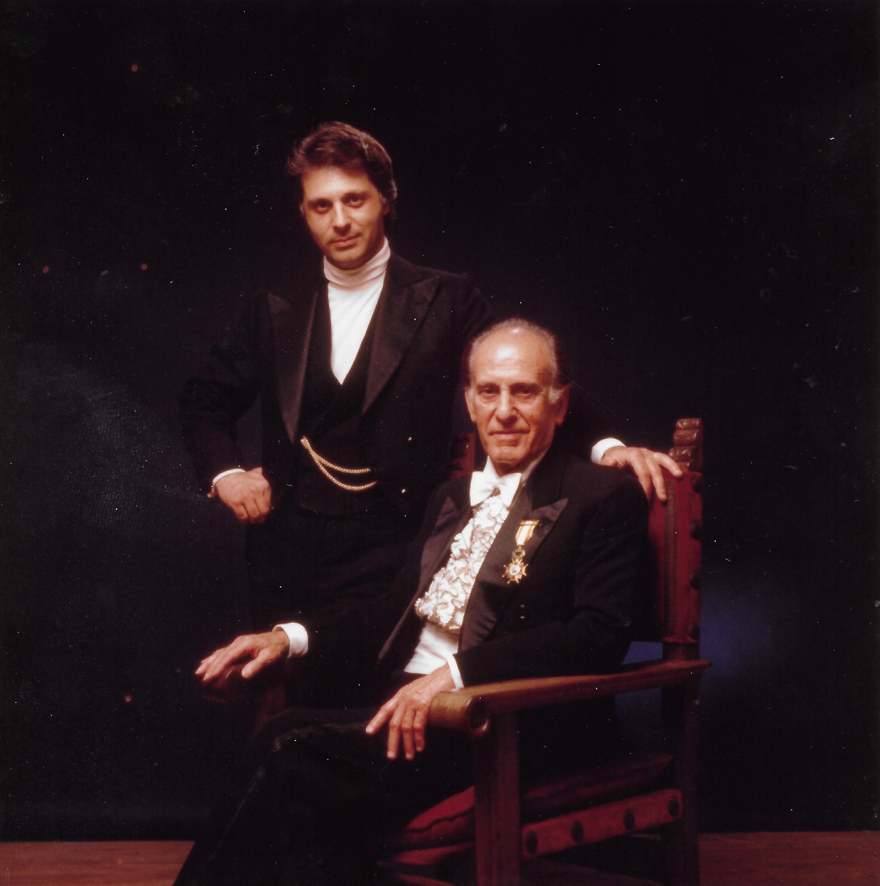 Cover shoot for the Music of Celedonio Romero album, 1983