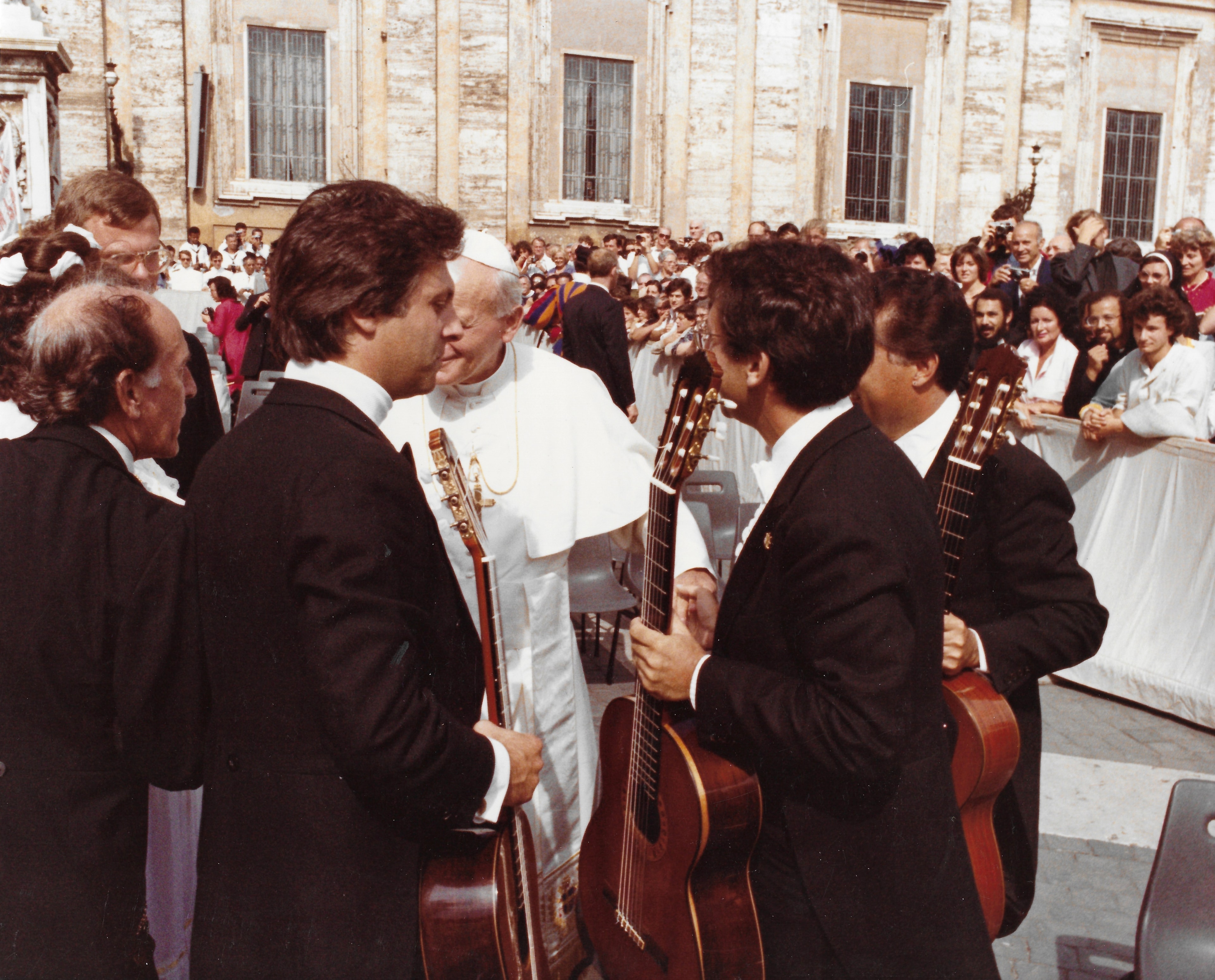 Performance at the Vatican for Pope John Paul II, 1983