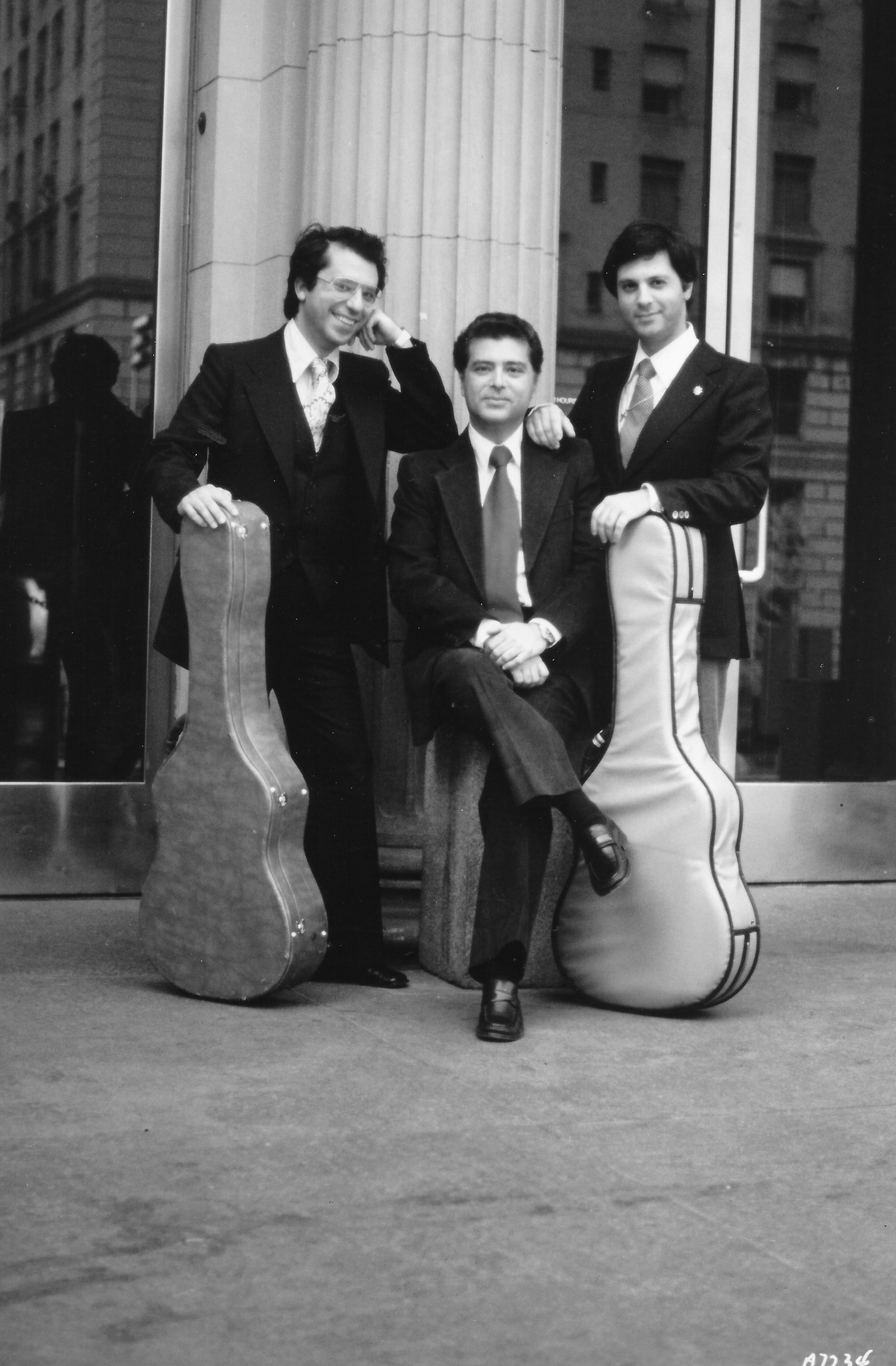 Pepe, Celin and Angel Romero